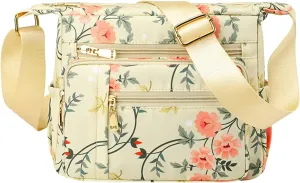 Women Shoulder Handbag Roomy Multiple Pockets Bag For Ladies Crossbody Purse Fashion Tote Top Handle (D, One Size)