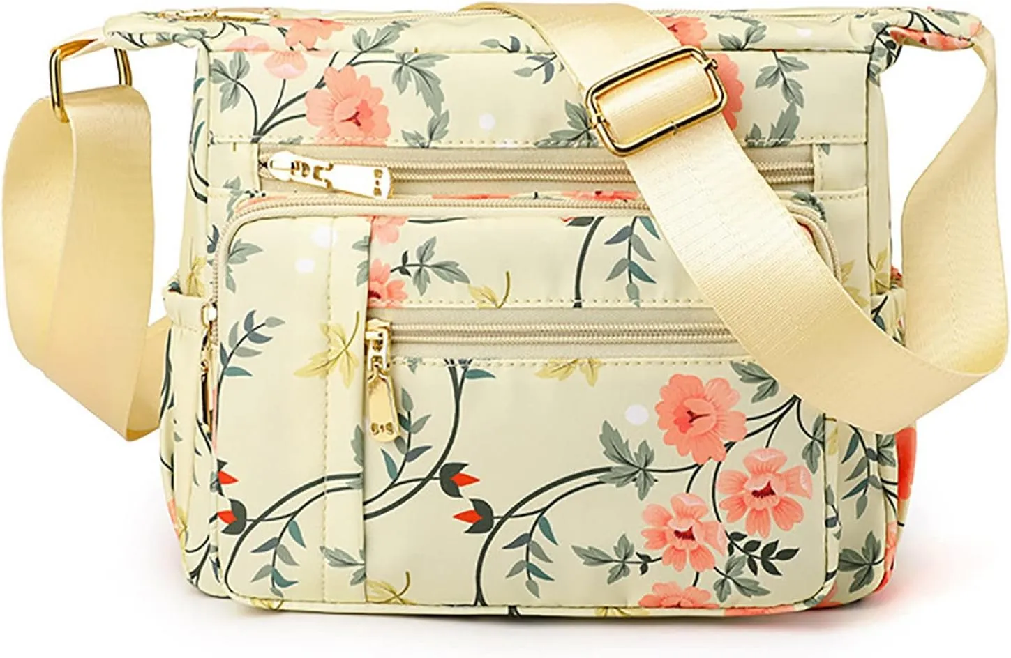 Women Shoulder Handbag Roomy Multiple Pockets Bag For Ladies Crossbody Purse Fashion Tote Top Handle (D, One Size)