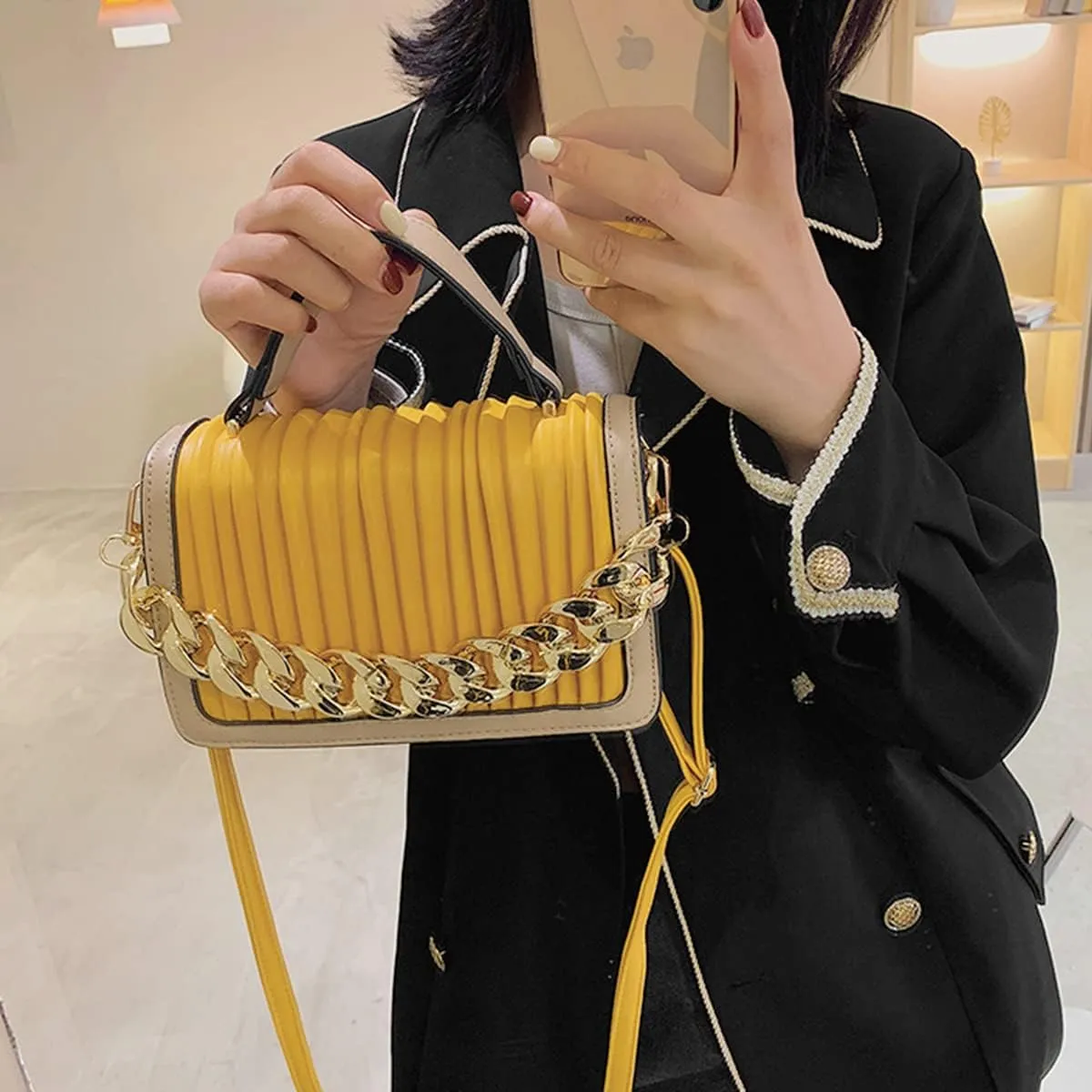 Women Shoulder Handbag Top Handle Satchel Shoulder Bags Ladies PU Leather Totes Crossbody Bag Designer Bag