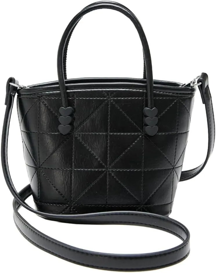 Womens Cute Shoulder Crossbody Bag Small PU Leather Totes Clutch Bucket Purse Handbag Designer Satchel