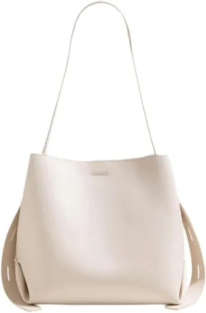 Women's Fashion Shoulder Bag PU Leather Crossbody Bag Large Bucket Totes Elegant Handbag Top Handle Purse