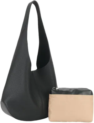 Women's Leather Large-capacity Shoulder Crossbody Bag Totes Hobo Versatile Bucket Bag Handbag Underarm Chic Stylish Luxury