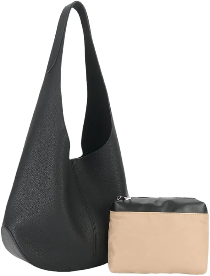 Women's Leather Large-capacity Shoulder Crossbody Bag Totes Hobo Versatile Bucket Bag Handbag Underarm Chic Stylish Luxury