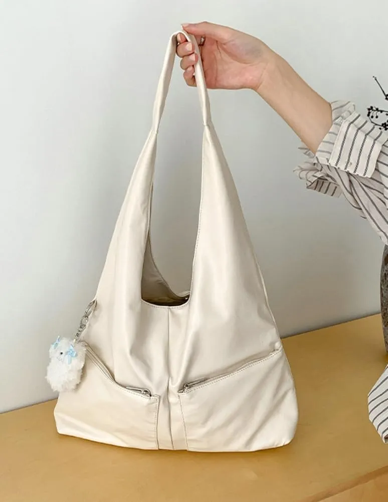 Womens Soft Vegan Leather Shoulder Bag Large Casual Tote Purse Multi Pocket Working Handbags Top Handle Satchels