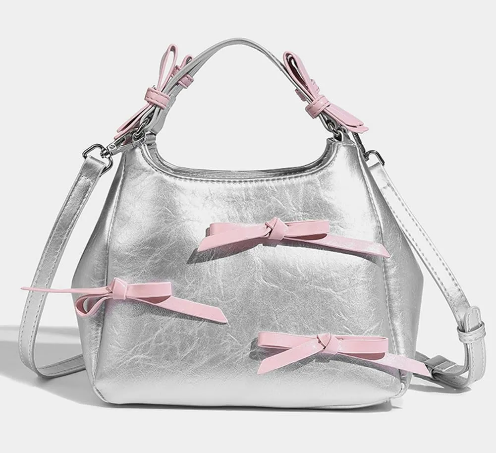 Womens Trendy Bucket Shoulder Crossbody Bag Cute Y2k Small Handbag Tote Purse Ladies Designer Vegan Leather Satchels