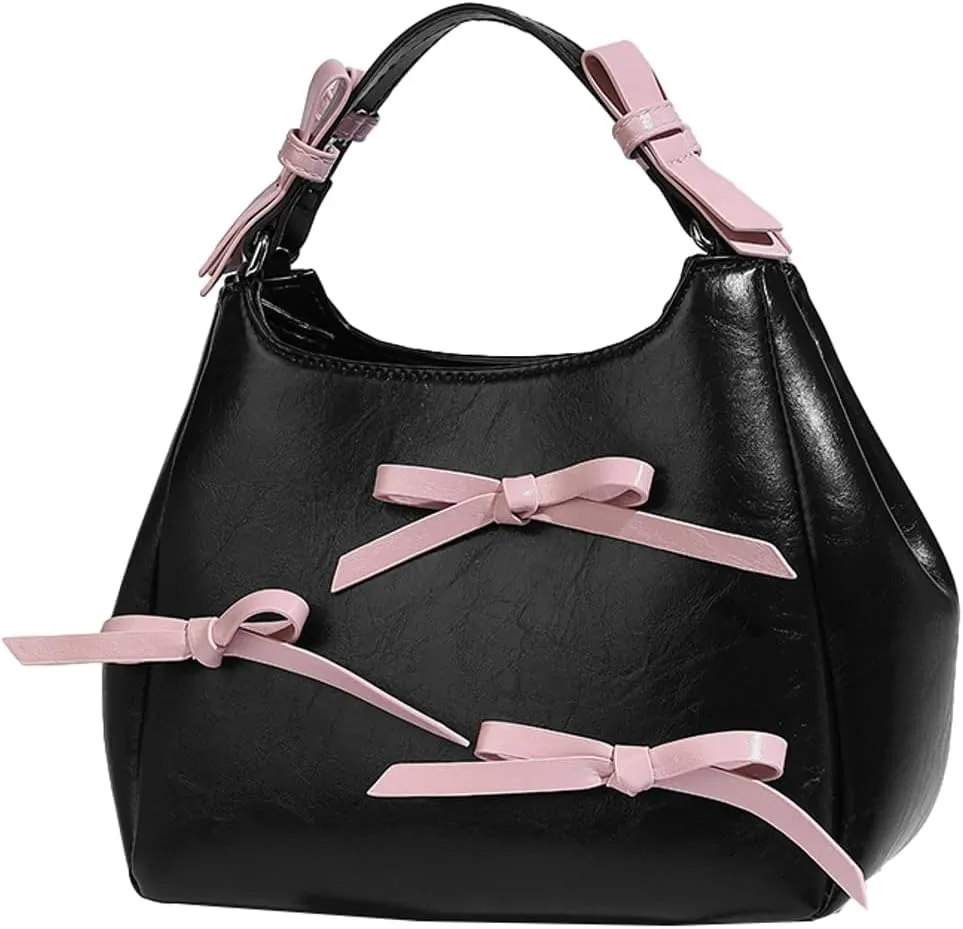 Womens Trendy Bucket Shoulder Crossbody Bag Cute Y2k Small Handbag Tote Purse Ladies Designer Vegan Leather Satchels