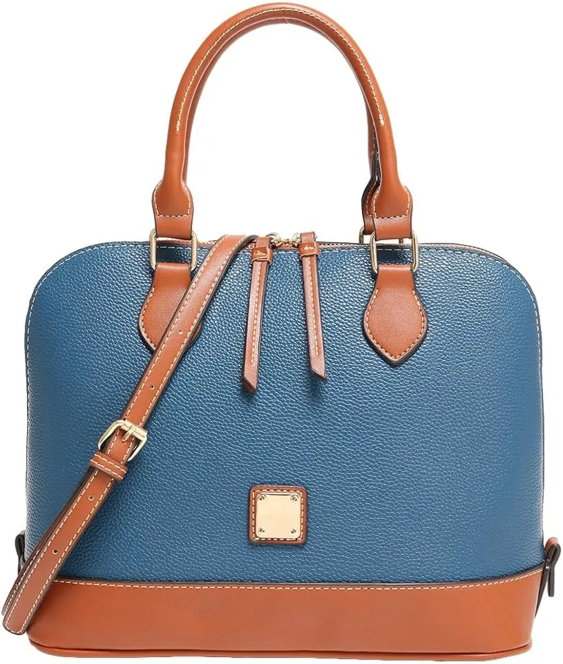 Womens Trendy Vegan Leather Handnag Purse Large Shell Tote Crossbody Bag Working Shoulder Bag Top Handle Satchels