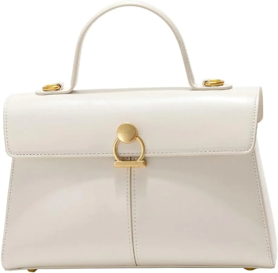 Womens Vintage Top Handle Handbags Commuter Crossbody Tote Bag Small Shoulder Purse Soft Vegan Leather Satchels Gift